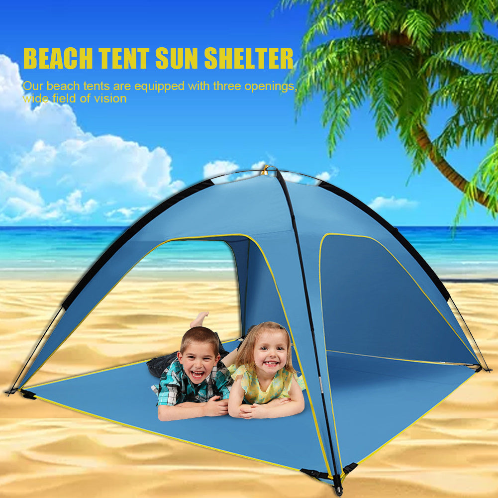 SPF 50 Beach Sun Shelter Outdoor Shade Camping Sports Travel Fishing Picnics