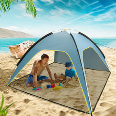SPF 50 Beach Sun Shelter Outdoor Shade Camping Sports Travel Fishing Picnics