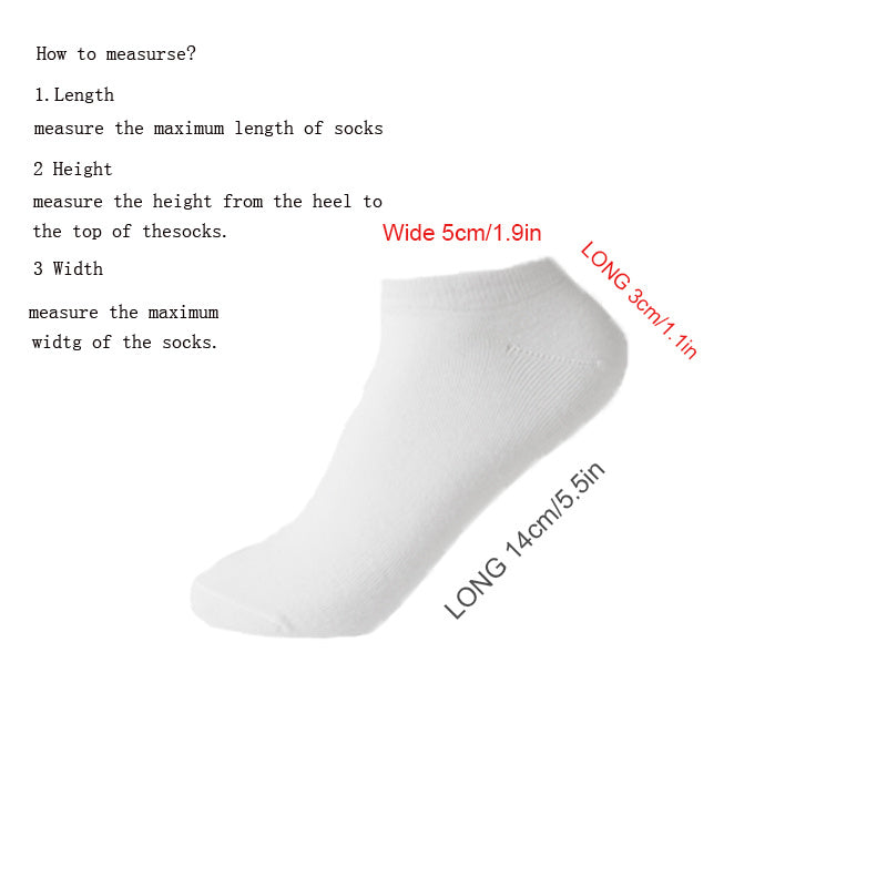10 Pairs Women's Solid Sports Ankle Socks - Comfy & Breathable