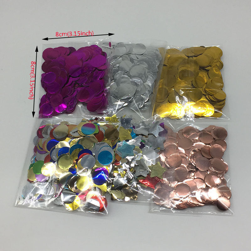 Sparkly Sequins Confetti Balloon Filling Paper Sheet for Wedding Party