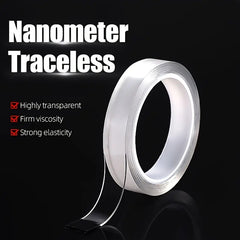 Reusable Double Sided Nano Tape - Strong & Traceless - Home, Office, Car