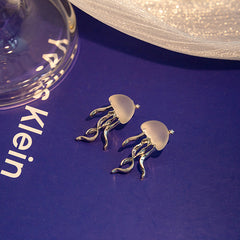 Jellyfish Stud Earrings Girls Jewelry Gift Birthday Graduation