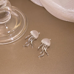 Jellyfish Stud Earrings Girls Jewelry Gift Birthday Graduation