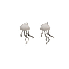 Jellyfish Stud Earrings Girls Jewelry Gift Birthday Graduation