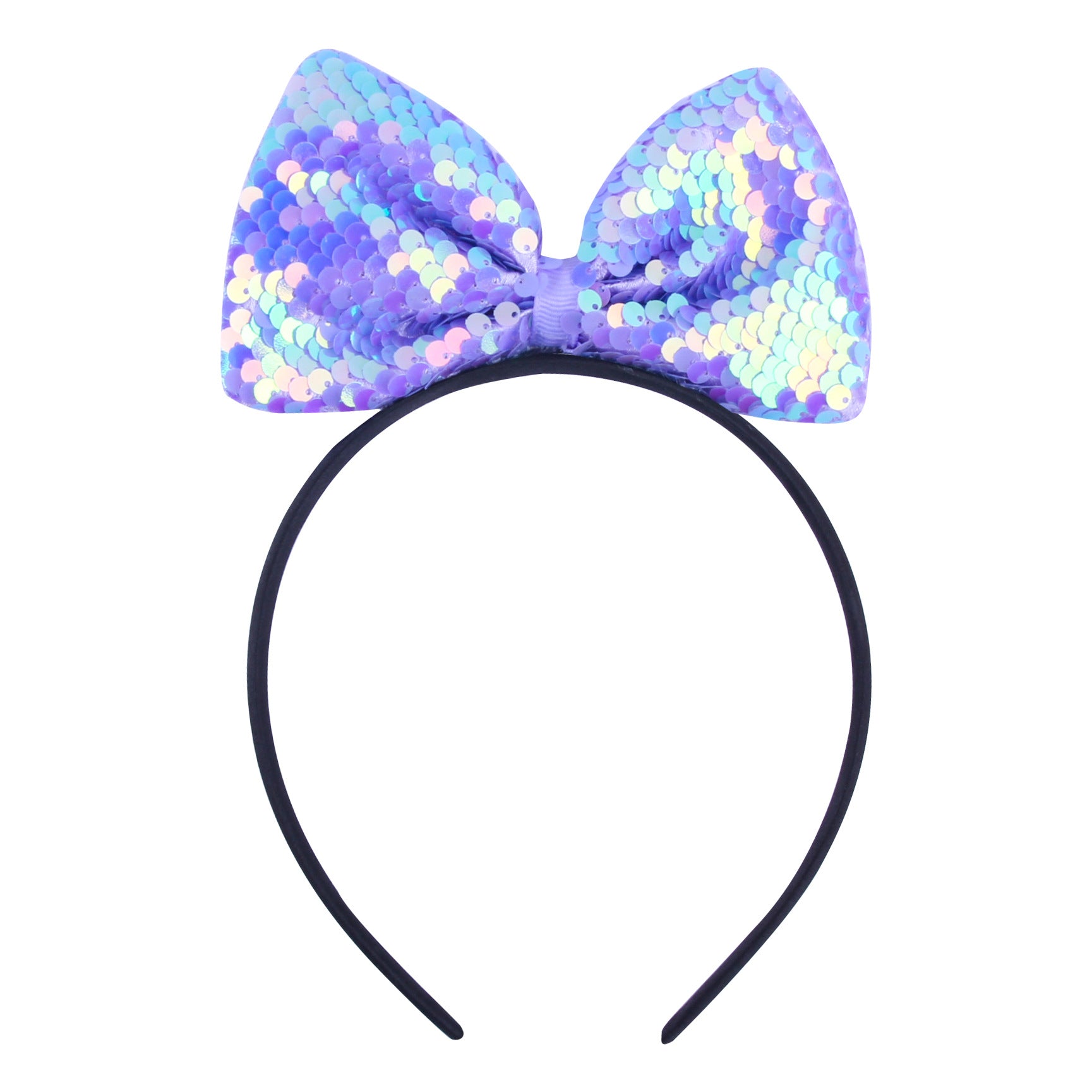 Sequin Bow Headband for Summer Holiday Party