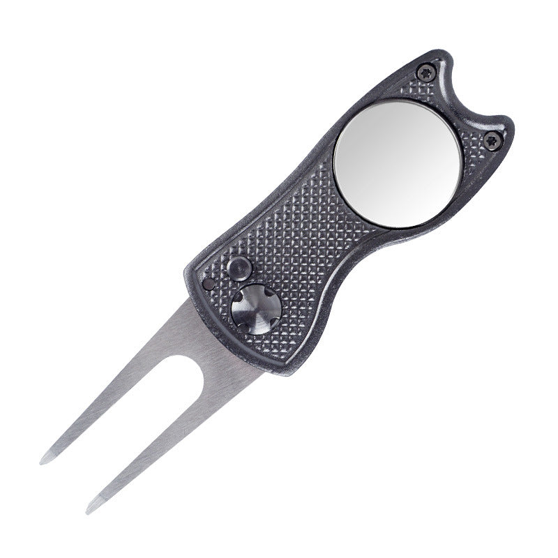 Portable Aluminum Golf Divot Repair Tool