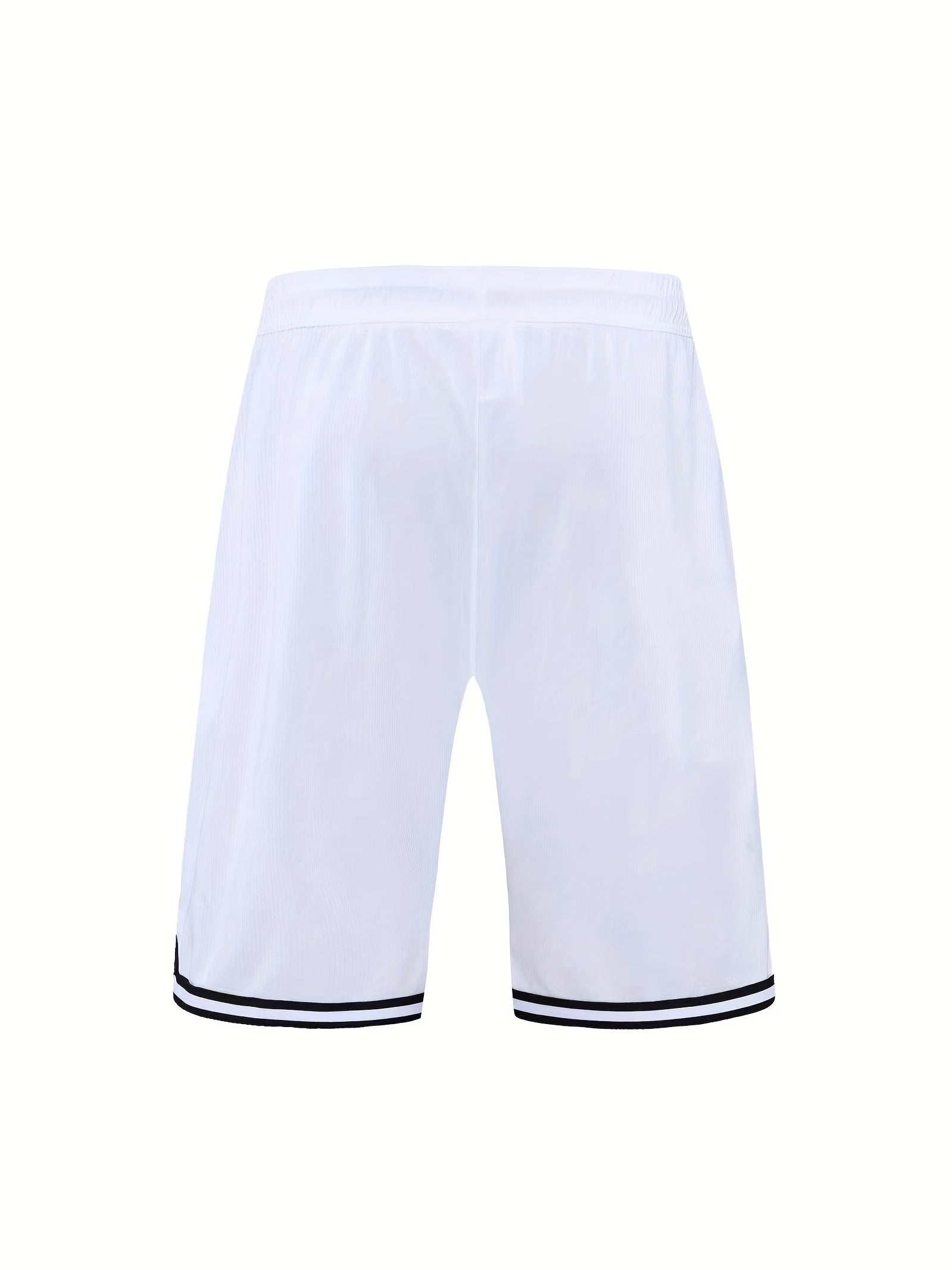 Leaf Pattern Print Comfy Shorts Men Casual Elastic Waist Drawstring Shorts