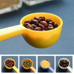 2 In 1 Coffee Spoon Sealing Clip Creative Measuring Scoop