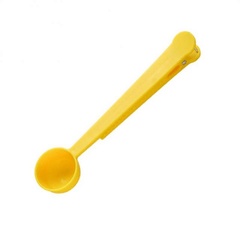 2 In 1 Coffee Spoon Sealing Clip Creative Measuring Scoop