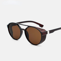 Classic Punk Sunglasses UV Protection Retro Style Men Holiday Party
