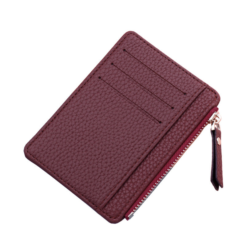 Mini Wallet Card Organizer Clutch Purse Coin Cash Card Bag