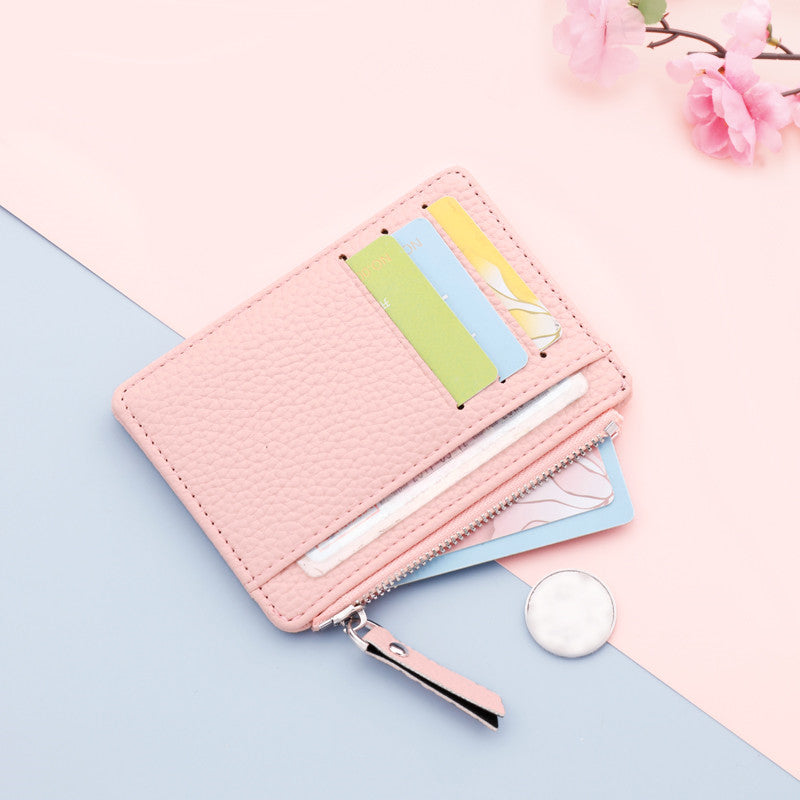 Mini Wallet Card Organizer Clutch Purse Coin Cash Card Bag