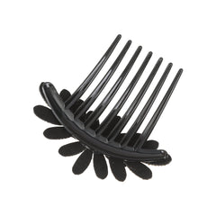 Retro Rhinestone Flower Hair Comb Solid Hair Claw Hair Accessories