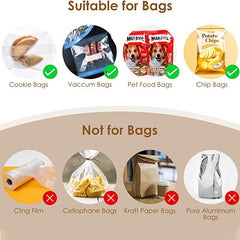 Portable Bag Heat Sealer for Food Snacks