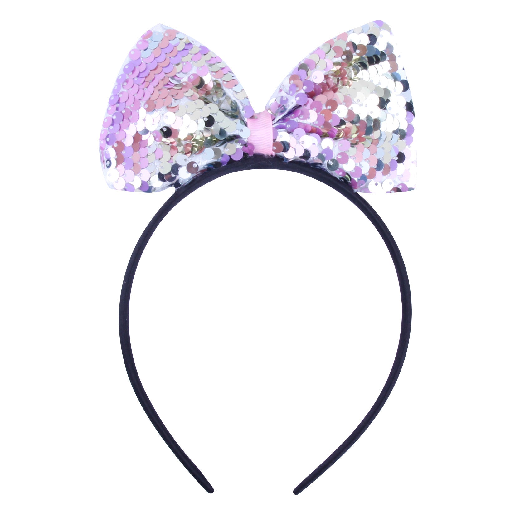 Sequin Bow Headband for Summer Holiday Party