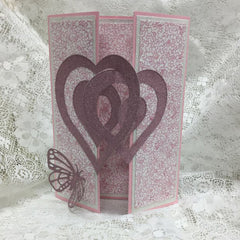 10pcs Heart Frame Metal Die Cutting Dies Set for Scrapbooking & Card Making