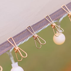 Metal Dovetail Clip for Camping Lamp & Food Sealing