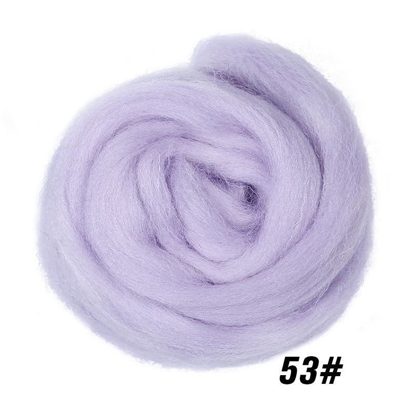 22lb 100g Felting Wool Roving Soft Fiber for DIY Needle Felting