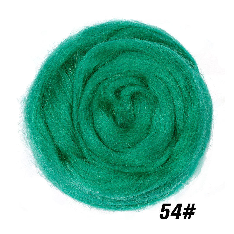 22lb 100g Felting Wool Roving Soft Fiber for DIY Needle Felting