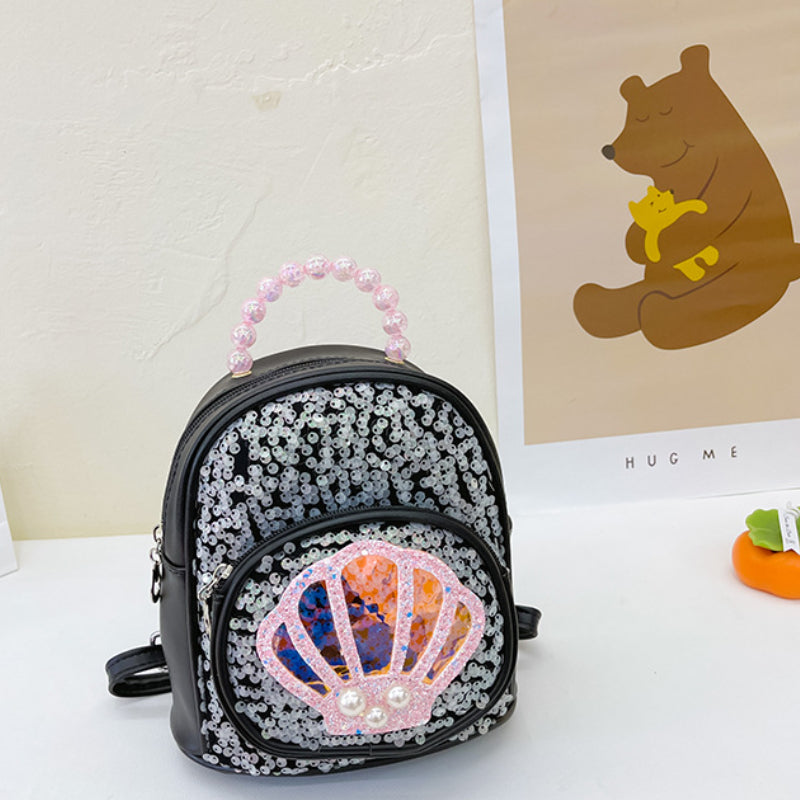 Kindergarten School Bag Large Capacity Sequin Backpack