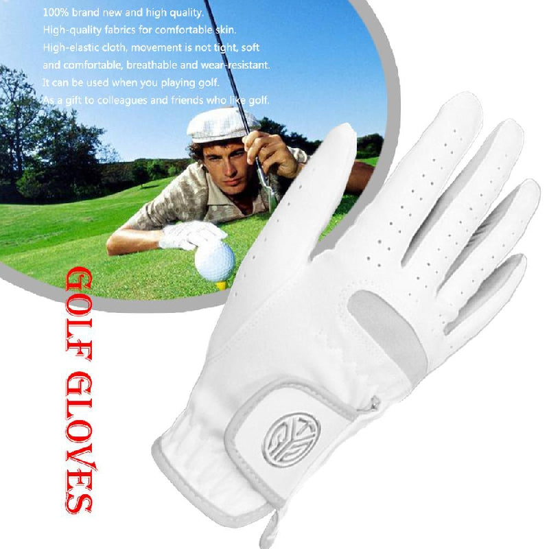 Men's Golf Gloves Breathable Non Slip Wear Resistant