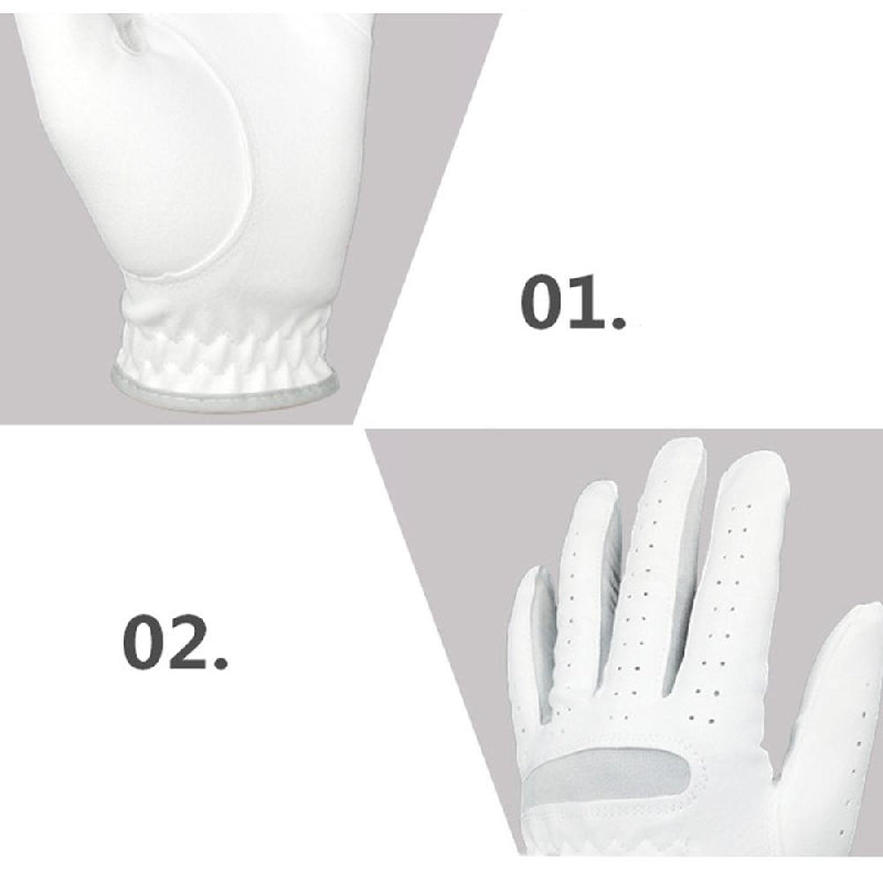 Men's Golf Gloves Breathable Non Slip Wear Resistant