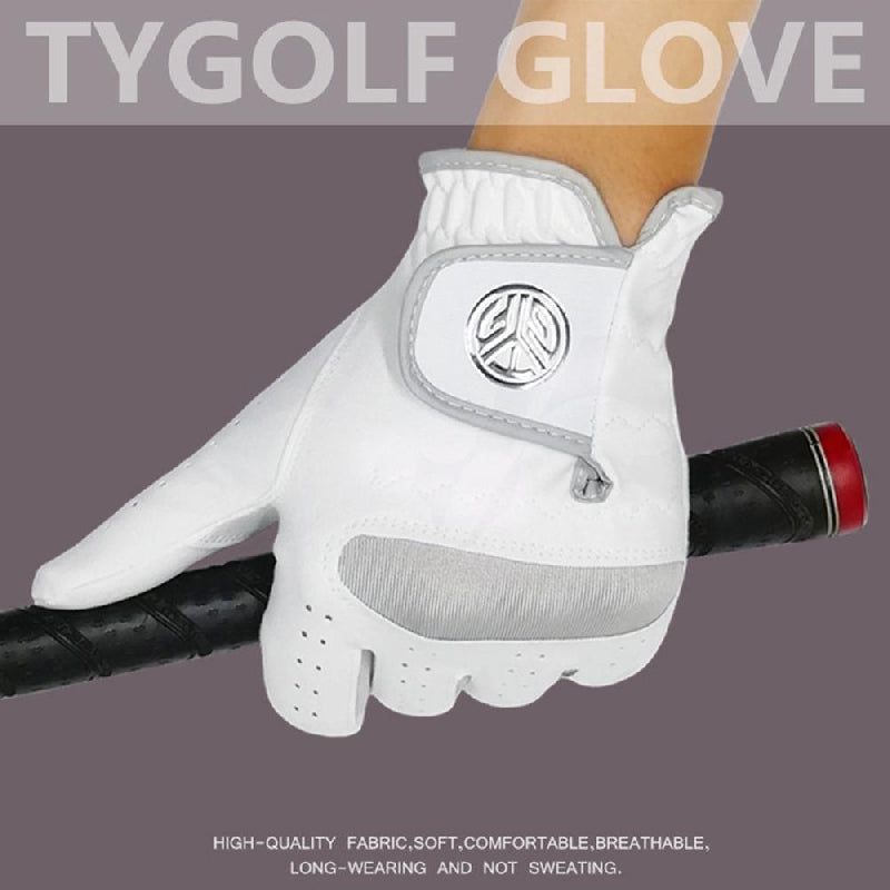 Men's Golf Gloves Breathable Non Slip Wear Resistant
