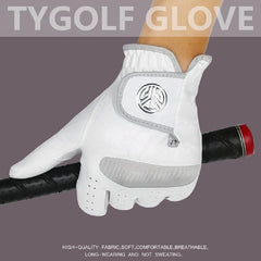 Men's Golf Gloves Breathable Non Slip Wear Resistant