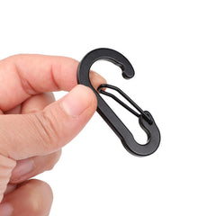 S-Shaped Aluminum Key Chain for Outdoor Activities