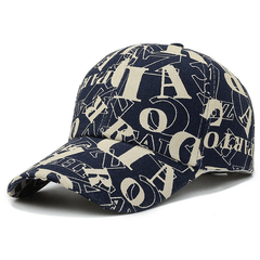 Embroidered Alphabet Baseball Cap Street Sunblock Hat
