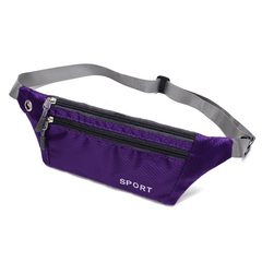 Waterproof Nylon Waist Bag for Outdoor Sports & Fitness