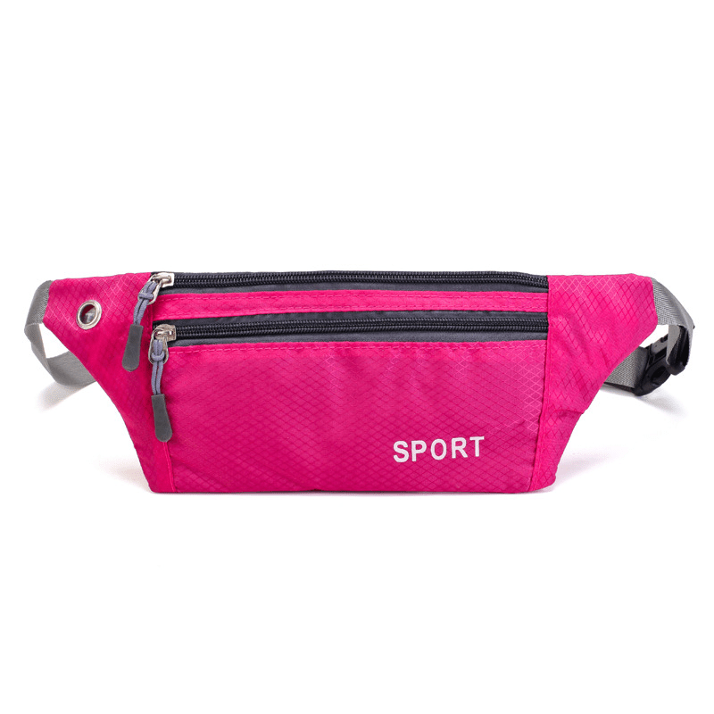 Waterproof Nylon Waist Bag for Outdoor Sports & Fitness