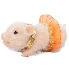 Mini Soft Lifelike Silicone Pig Doll Toy for Kids