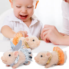 Mini Soft Lifelike Silicone Pig Doll Toy for Kids