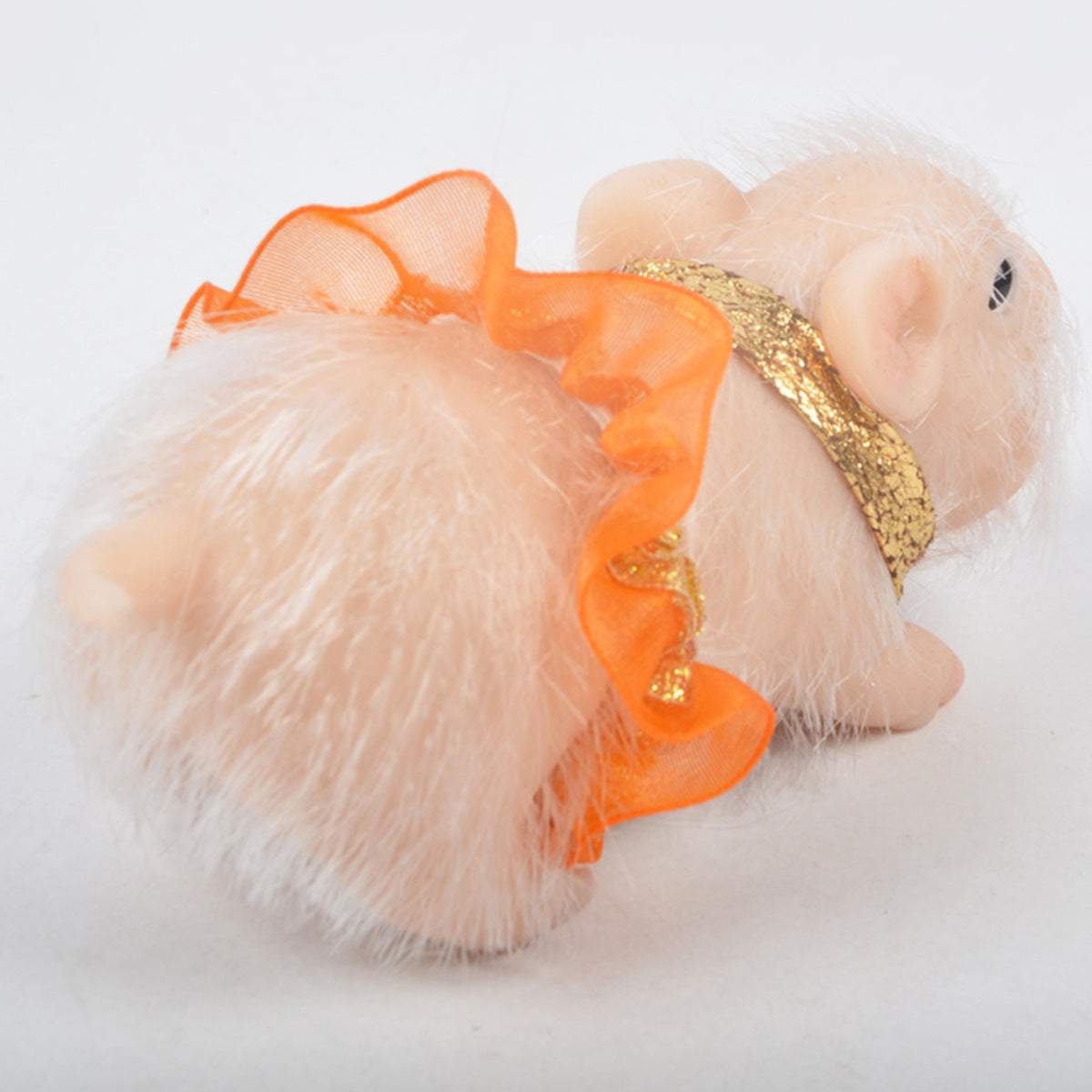 Mini Soft Lifelike Silicone Pig Doll Toy for Kids