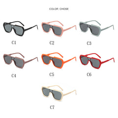 Y2K Square Sunglasses UV Protection for Girls