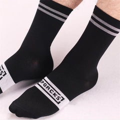 Reflective Breathable Sports Socks for Running Cycling