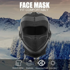 Windproof & Dustproof Balaclava for Skiing Snowboarding & Motorcycling