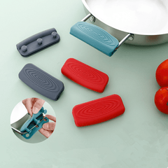 2pcs Silicone Pot Handle Covers for Safe Cooking