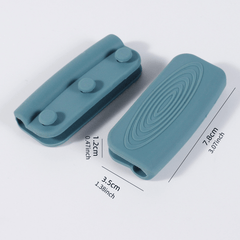2pcs Silicone Pot Handle Covers for Safe Cooking