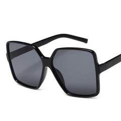 Oversized Square Sunglasses Jelly Frame Gradient Glasses UV400
