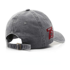Embroidery Washed Baseball Cap Distressed Dad Hat Unisex Adjustable Sun Hat