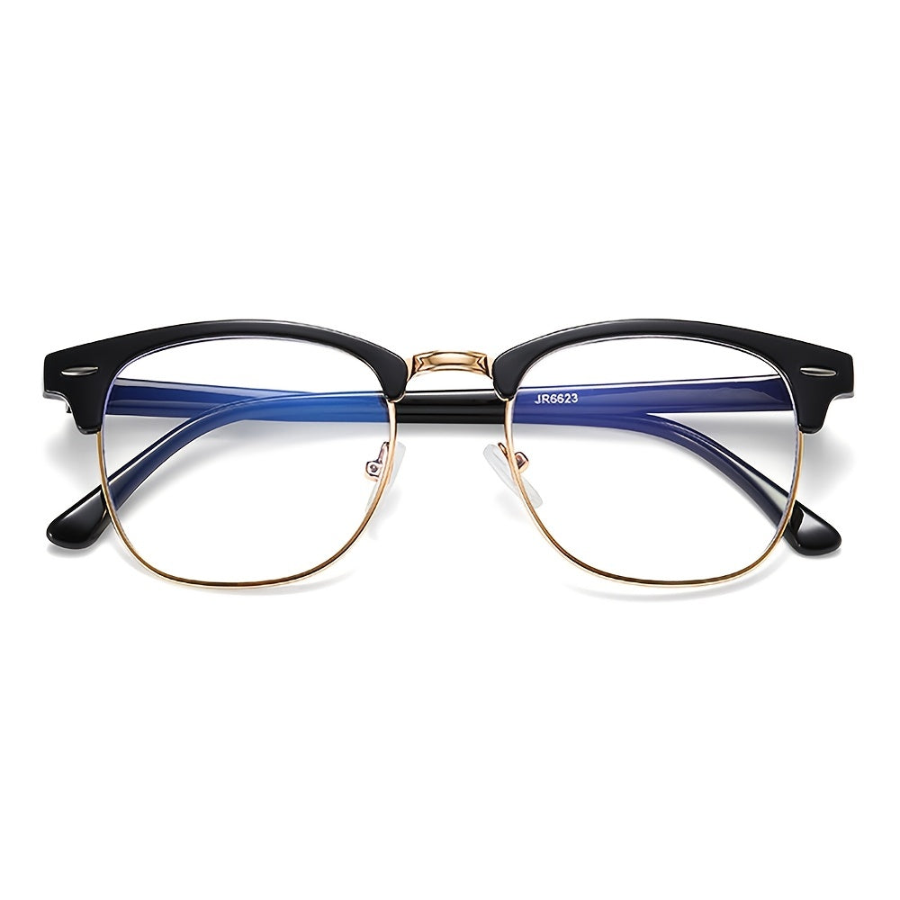 Men's Semi Rimless Gaming Glasses
