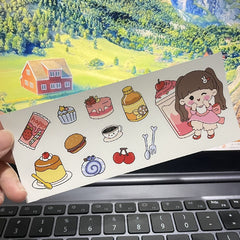 Big Belly Cup Water Bottle Stickers Cartoon Waterproof DIY Cup Stickers