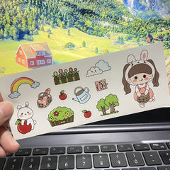Big Belly Cup Water Bottle Stickers Cartoon Waterproof DIY Cup Stickers