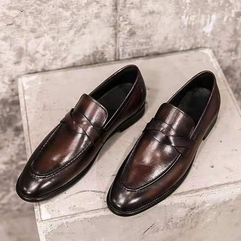 Men's Slip On Formal Shoes Business Wear Non Slip Shoes