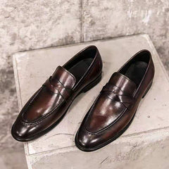 Men's Slip On Formal Shoes Business Wear Non Slip Shoes