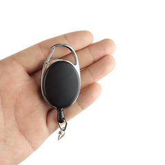 Retractable Key Chain Anti Lose Quick Release Spring Clip Fishing Everyday Use