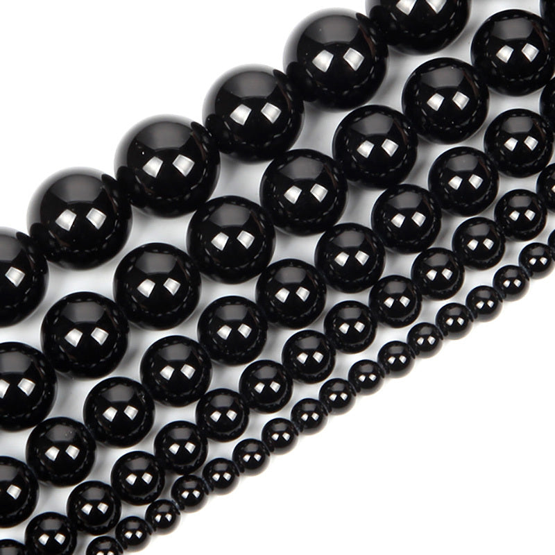 Natural Stone Round Loose Beads for Jewelry Making DIY