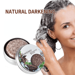 Organic Hair Darkening Shampoo Bar for Healthy Hair